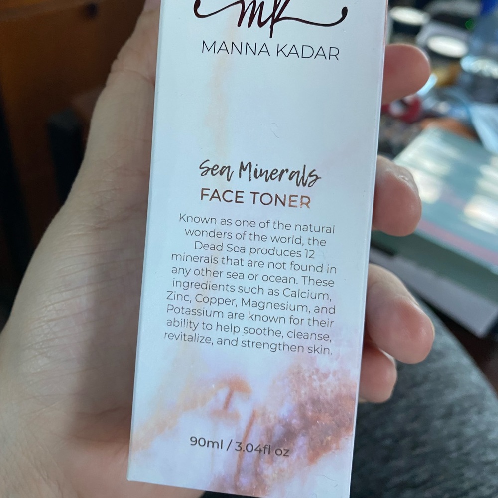 Sea mineral face toner
